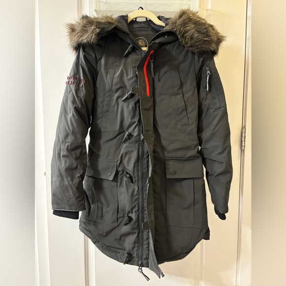 Superdry Premium Down Mothership Parka Jacket - Picture 7 of 12